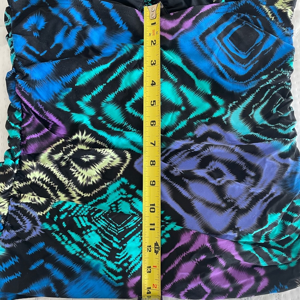 Coco Reef Multicolored 36dd Underwire Tankini - image 7